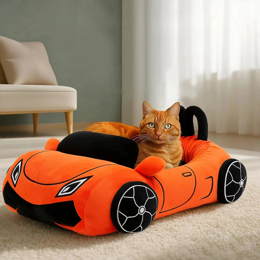 Pastel cat bed mat