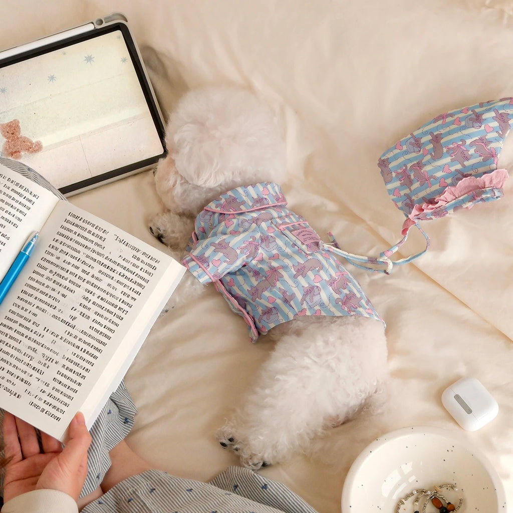 Soft pajamas for cats and dogs