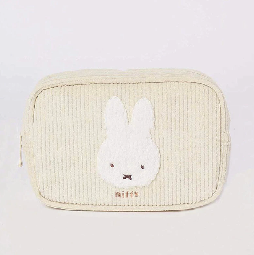 Miffy Corduroy Makeup Bag