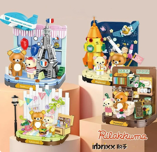 San-X Rilakkuma Legos