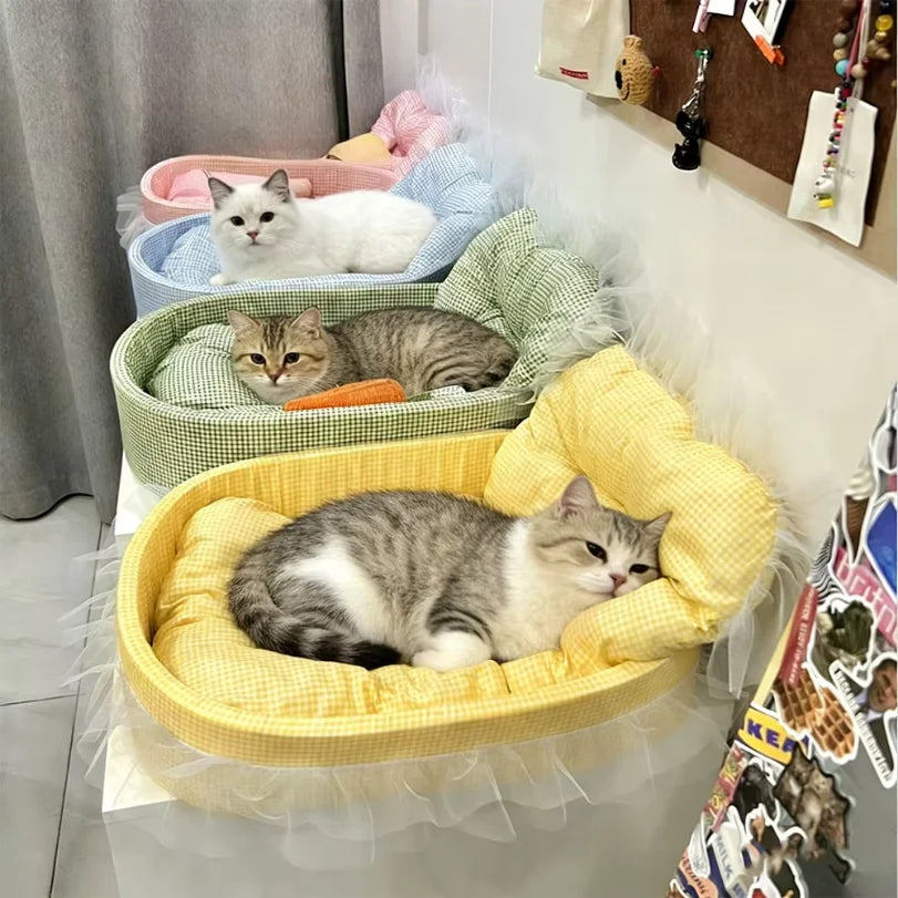 Lace princess pet sofa bed